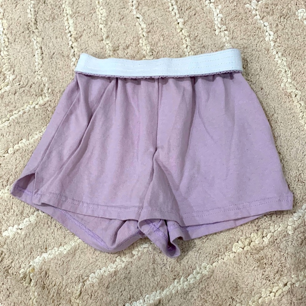 Violet purple soffe shorts, xs